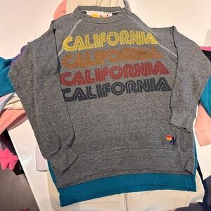 Avirex Gray California Sweatshirt